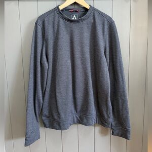 Men’s Gray Gerry Crew Sweater Size L